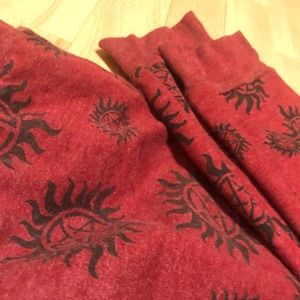 Supernatural Red Anti-Possession Joggers